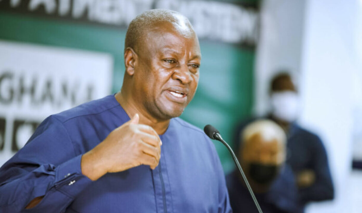 John Mahama vows ‘no mercy’ for NPP’s corruption actors