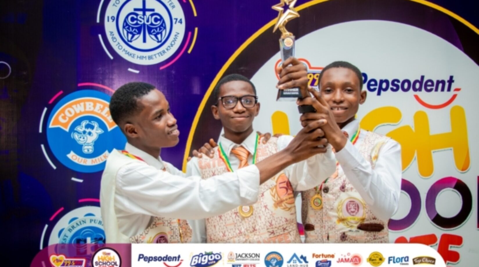 Kumasi High defeats OLAG SHS to clinch the ultimate at 6th LUV FM High School Debate