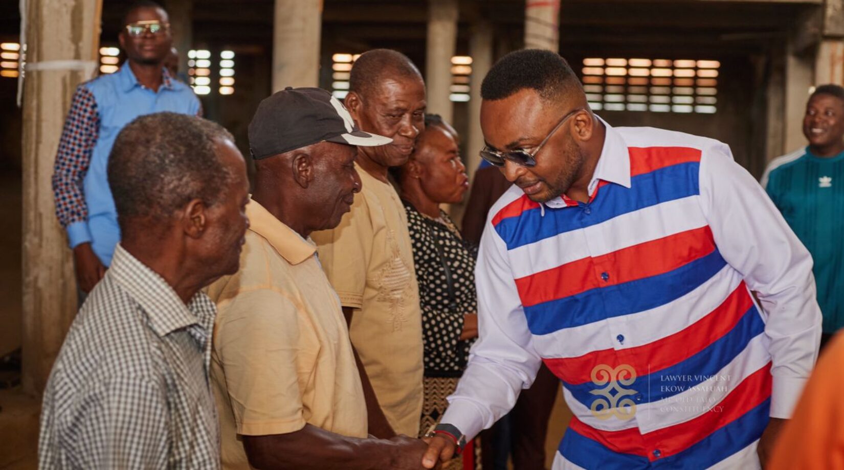 Vincent Ekow Assafuah Esq hits the ground running…as Old Tafo constituency NPP launches campaign for Dec.7