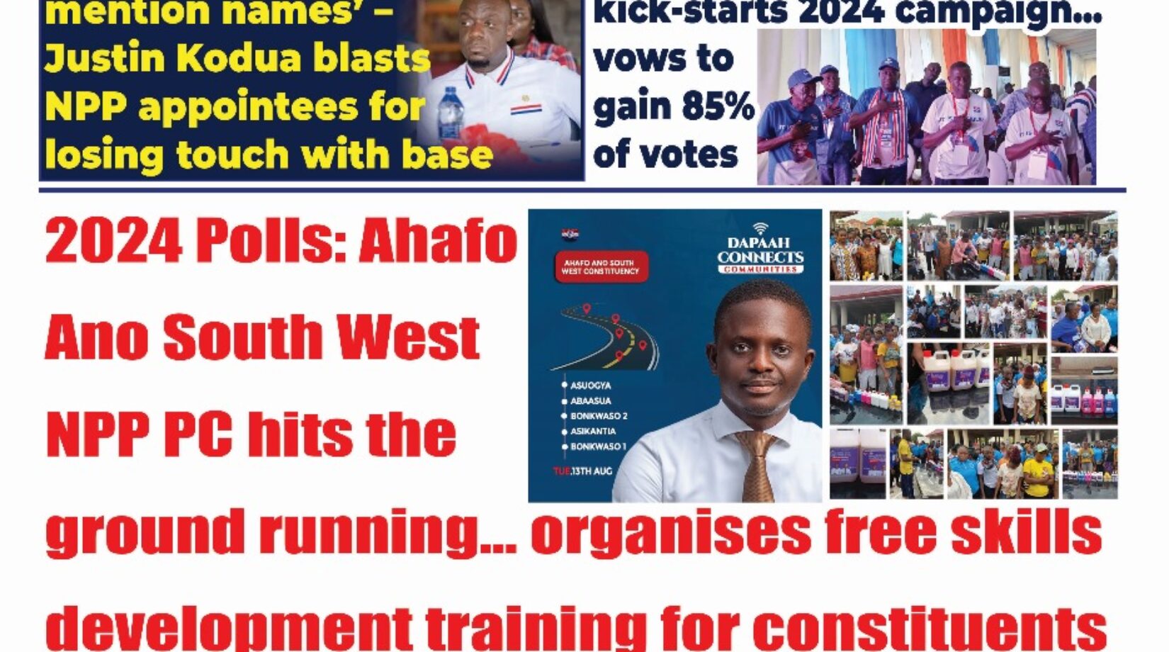 The New Trust Newspaper, Monday,12th August,2024 edition