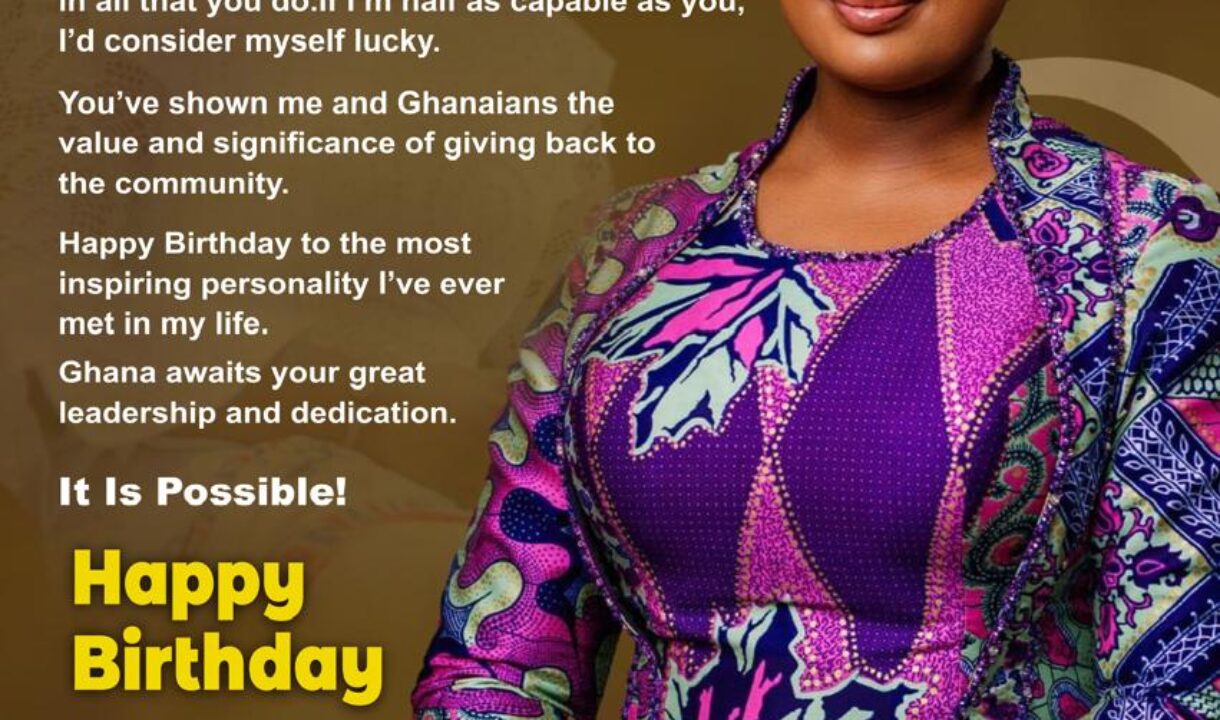 Andy Owusu pens powerful message to celebrate Samira Bawumia on her birthday