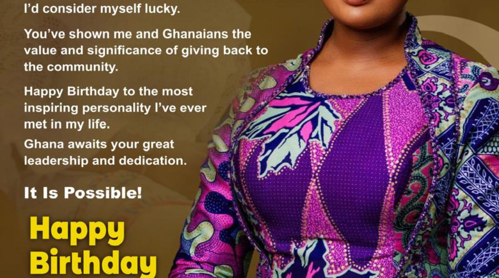 Andy Owusu pens powerful message to celebrate Samira Bawumia on her birthday