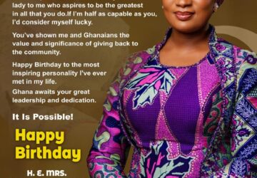 Andy Owusu pens powerful message to celebrate Samira Bawumia on her birthday