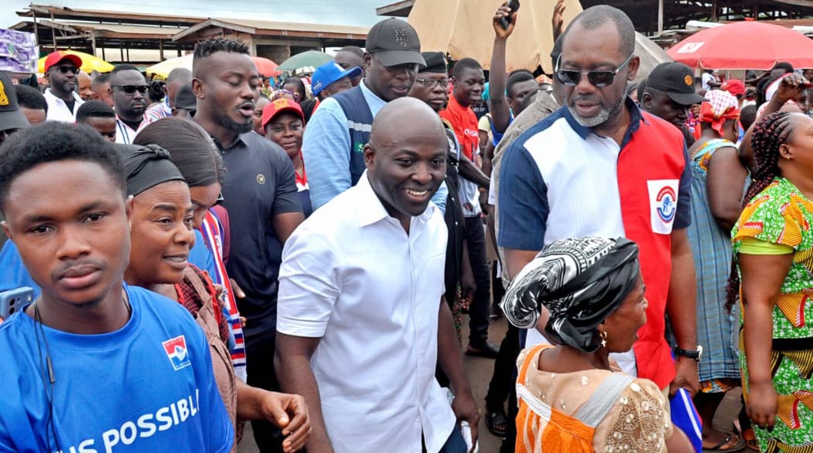 COKA,Ayew Afriye,others join Napo’s campaign in Ashanti Region