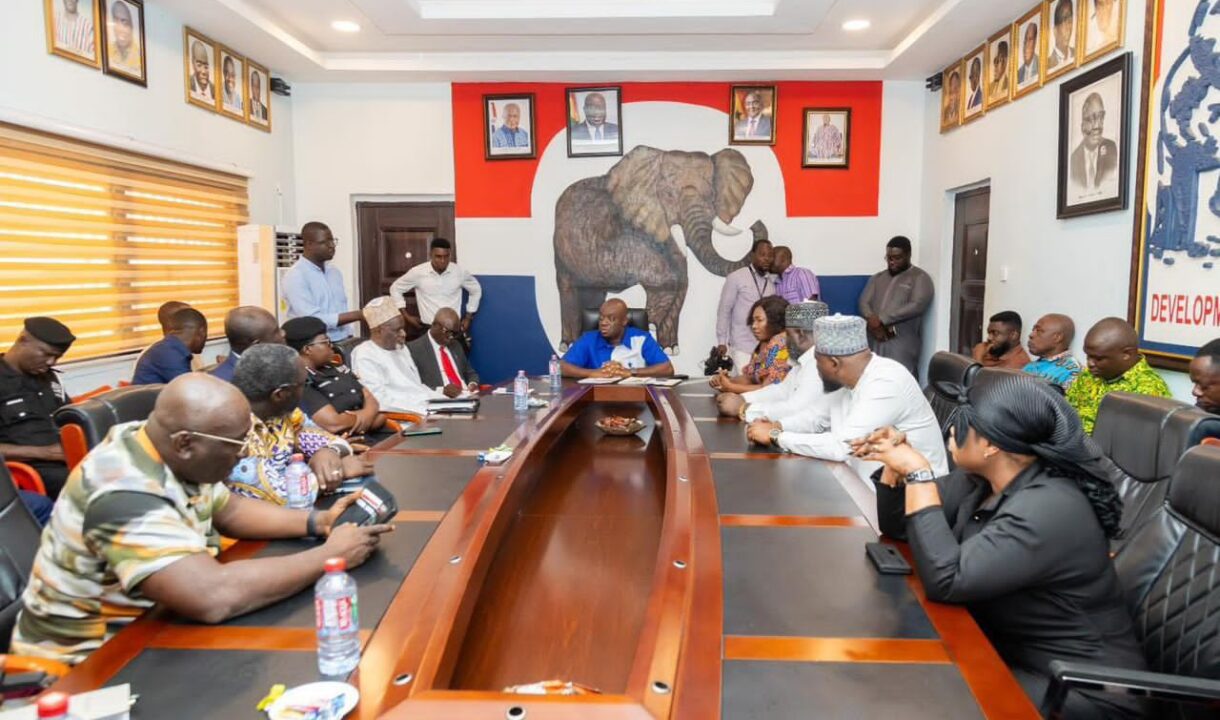 NPP LEADERSHIP ENGAGES NATIONAL PEACE COUNCIL COMMITTEE