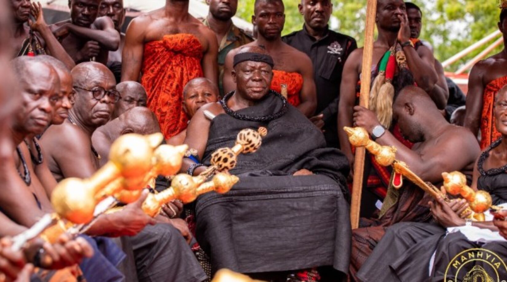 Otumfuo strikes again … destools Sabronum Gyaasehene, 2 others over galamsey scandal