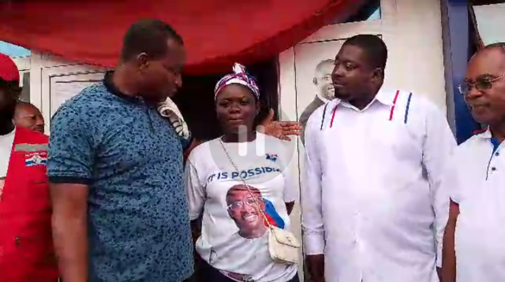 Chairman Wontumi converts NDC Women’s Organizer at Ejisu to NPP ahead of Dec.7 polls