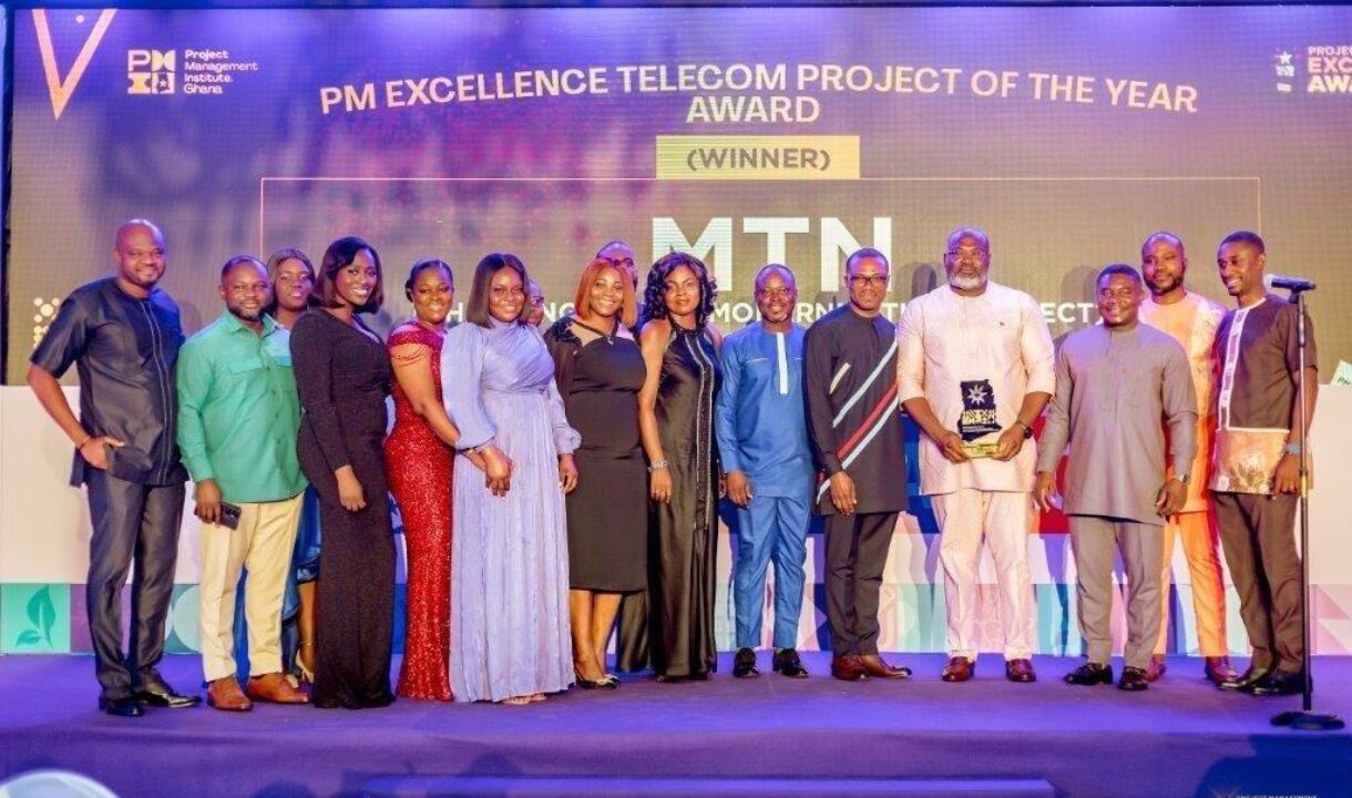 MTN GHANA SWEEPS TOP HONORS AT 2024 PROJECT MANAGEMENT EXCELLENCE AWARDS