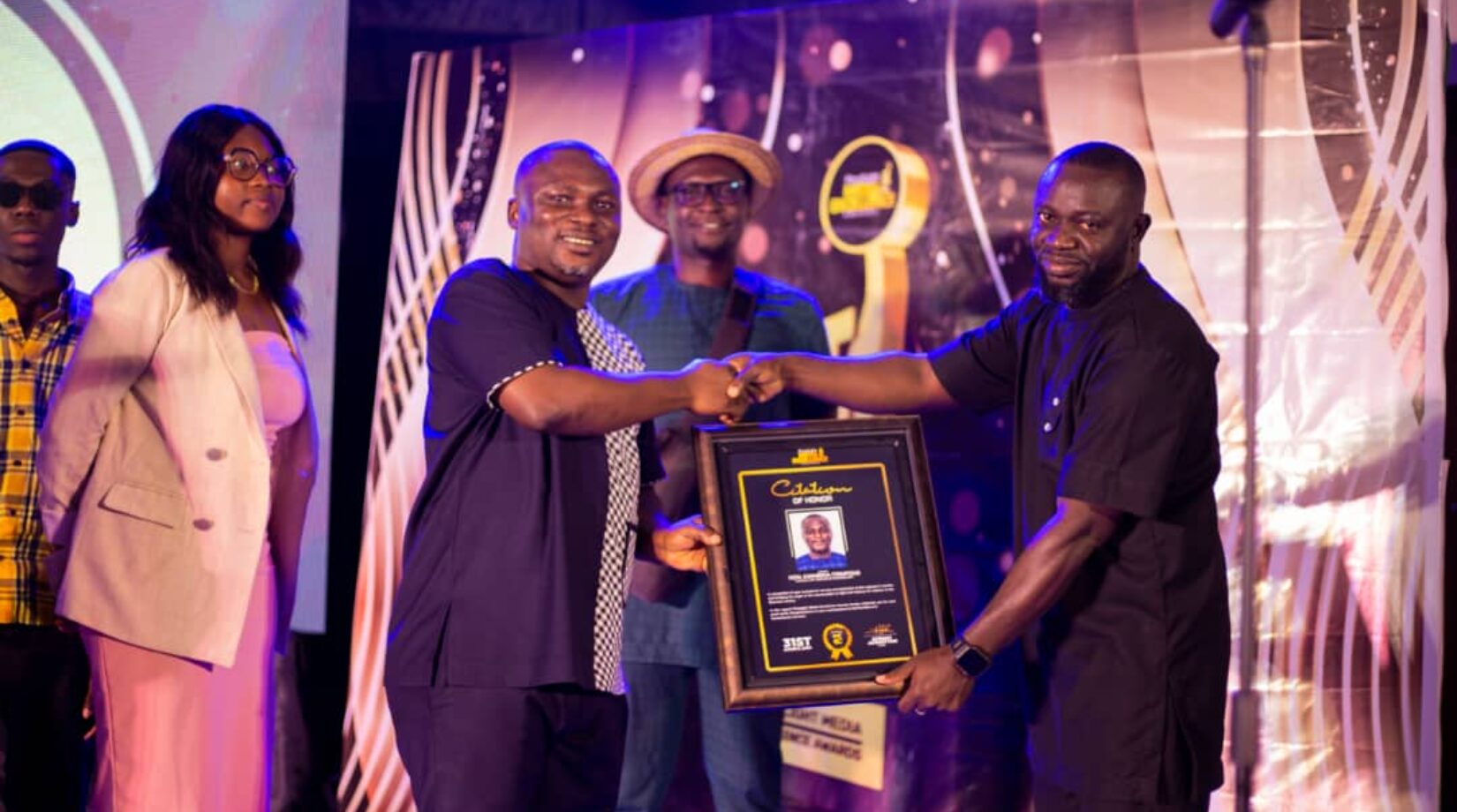 Kwabena Frimpong honoured at 2024 Floodlights Media Excellence Awards