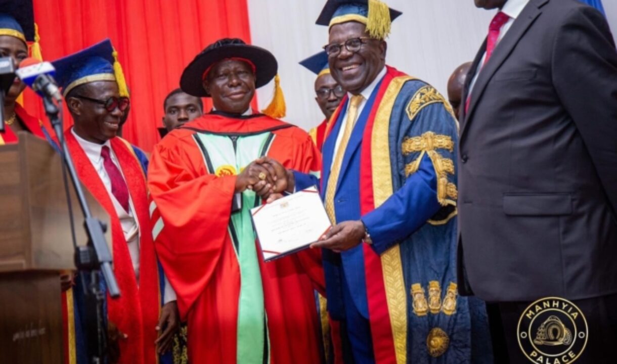 Asantehene grabs another Honorary Doctorate