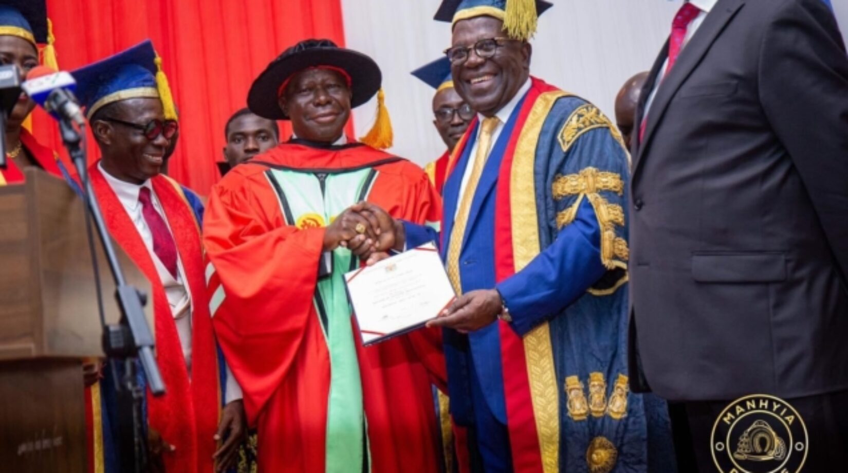 Asantehene grabs another Honorary Doctorate