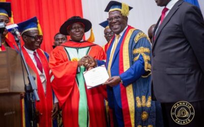 Asantehene grabs another Honorary Doctorate