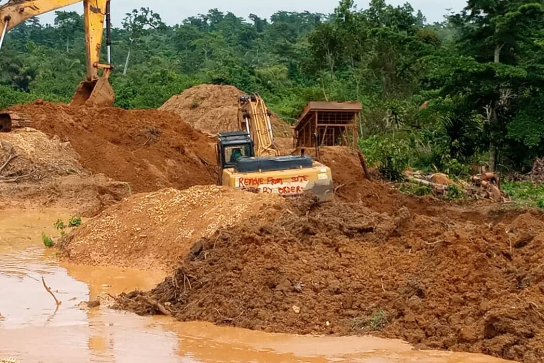 Illegal mining booms at Sefwi Maanse, Aboabo in Bibiani Anwhiaso Bekwai Municipality