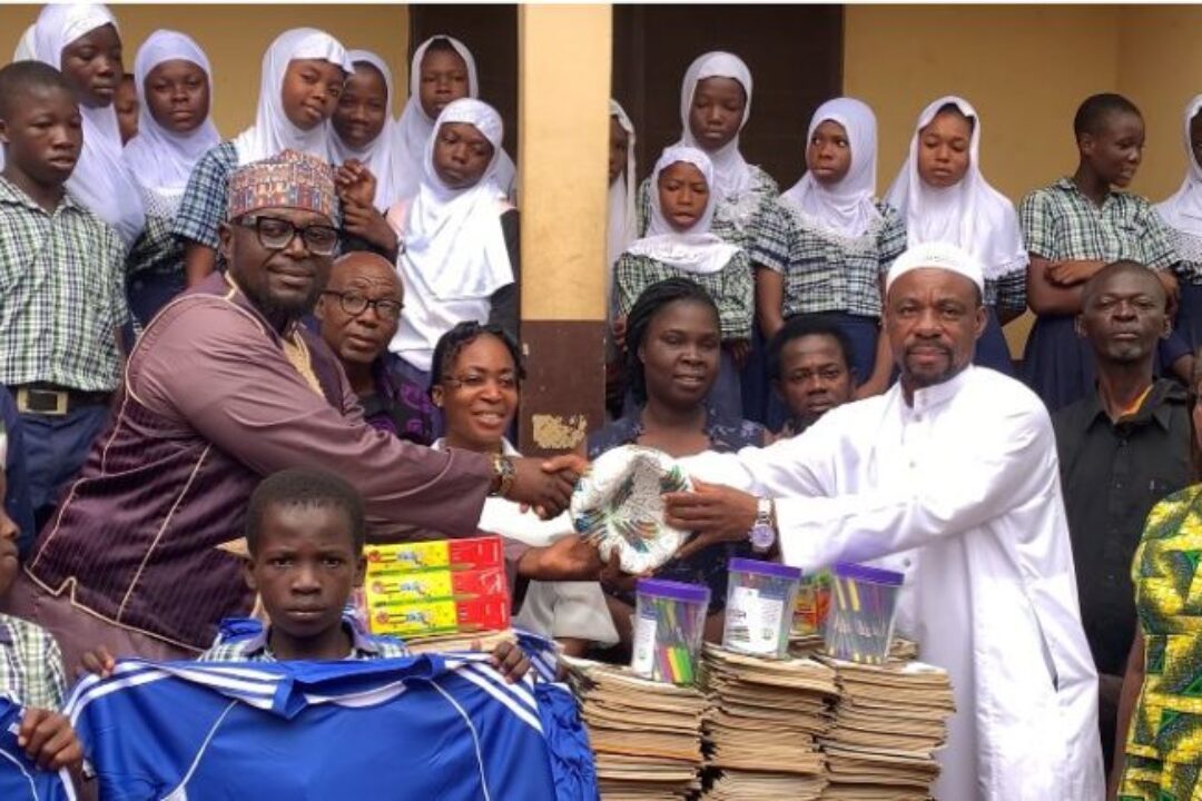 KMA PM Supports Krofrom Adabia Islamic School with Educational & Sports equipment