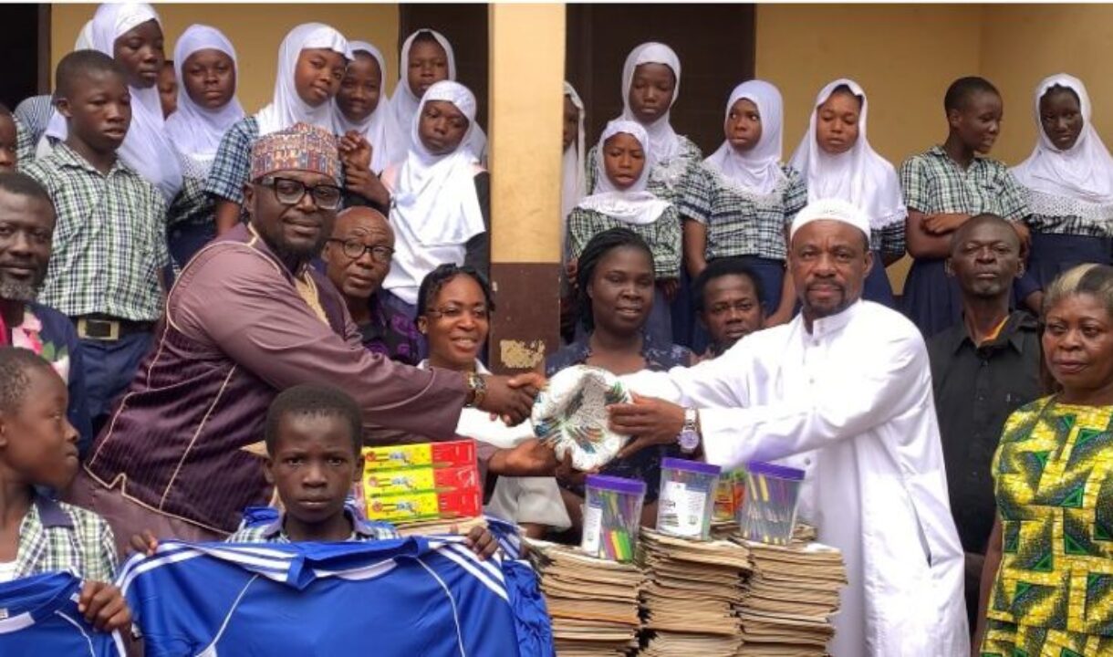 KMA PM Supports Krofrom Adabia Islamic School with Educational & Sports equipment