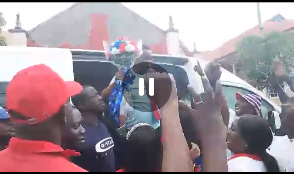 Bekwai NPP gives flowery welcome to Chairman Wontumi