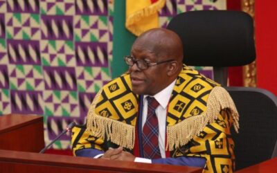 Just in.Ghana’s Speaker of Parliament declares 4 seats vacant