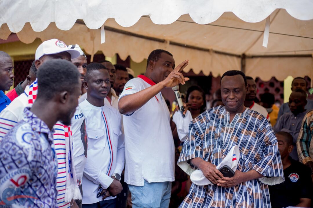 NDC supporters in Ahafo Ano South West gradually defecting to NPP as Wontumi tours constituency