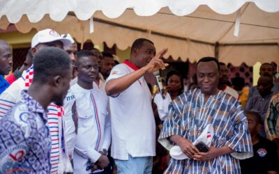 NDC supporters in Ahafo Ano South West gradually defecting to NPP as Wontumi tours constituency