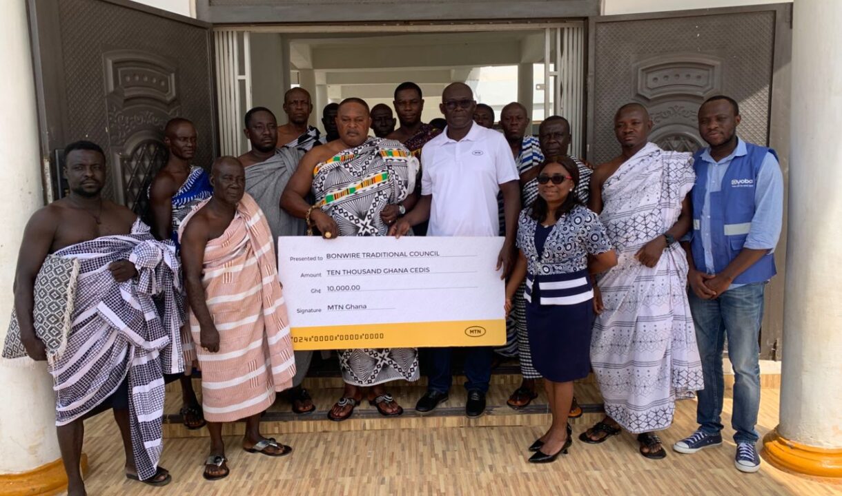 MTN Ghana supports Bonwire Kente Festival with GH¢10K, airtime