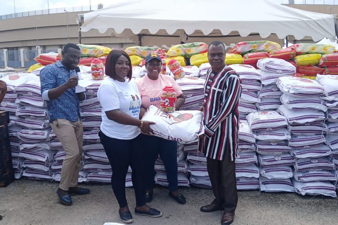 Napo donates items to 20 orphanages
