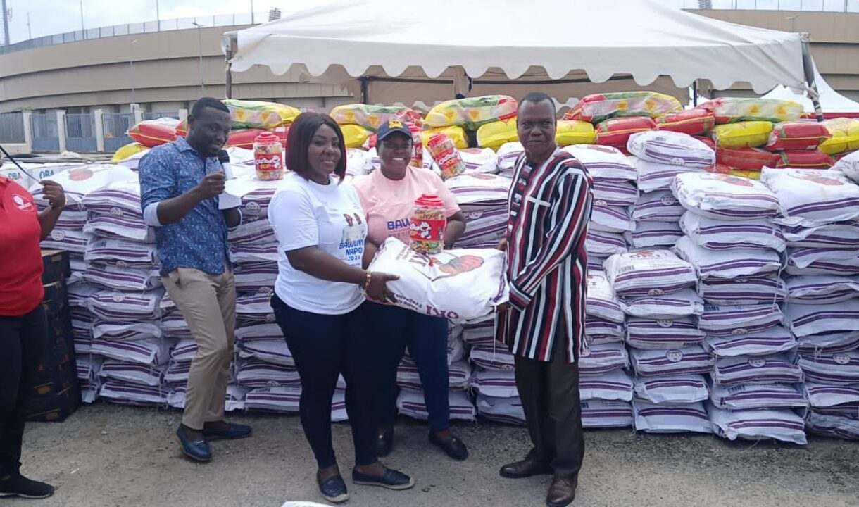 Napo donates items to 20 orphanages