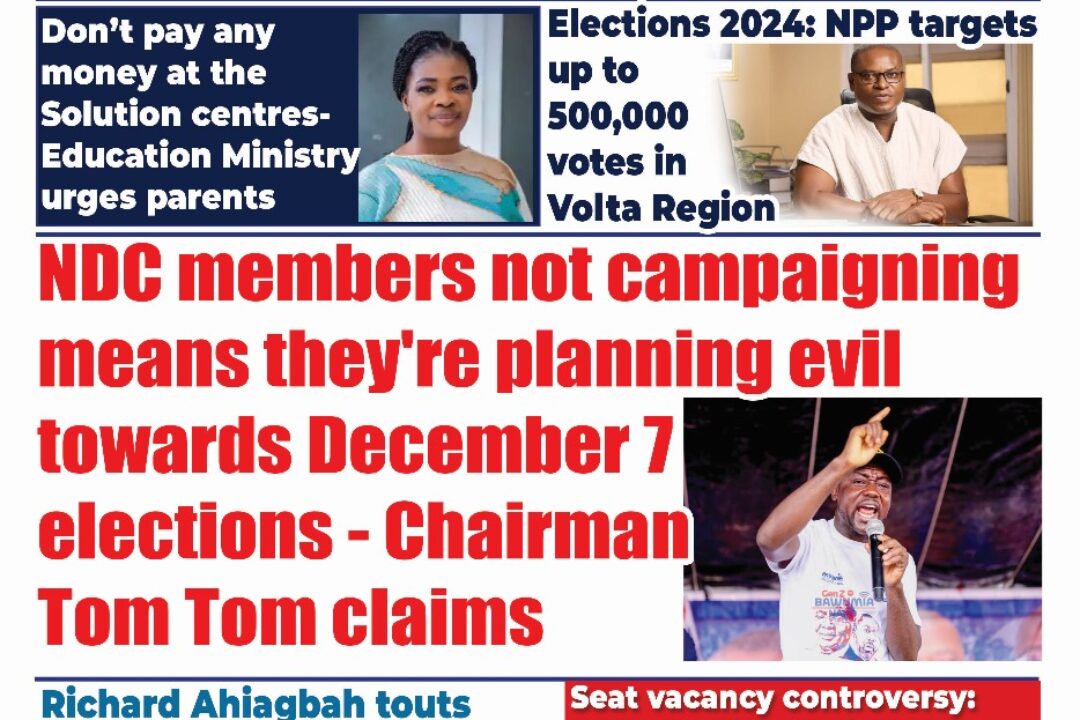 The New Trust Newspaper, Thursday,31st October,2024 Edition