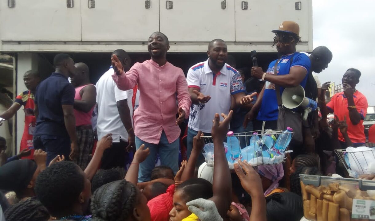 Pictures & videos:Dep.MASLOC CEO, Miracles Aboagye and free SHS graduates intensify campaign for Bawumia in Kumasi