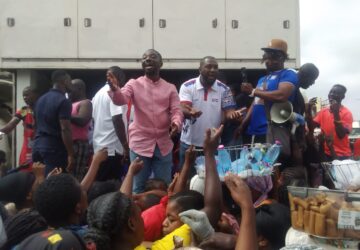 Pictures & videos:Dep.MASLOC CEO, Miracles Aboagye and free SHS graduates intensify campaign for Bawumia in Kumasi