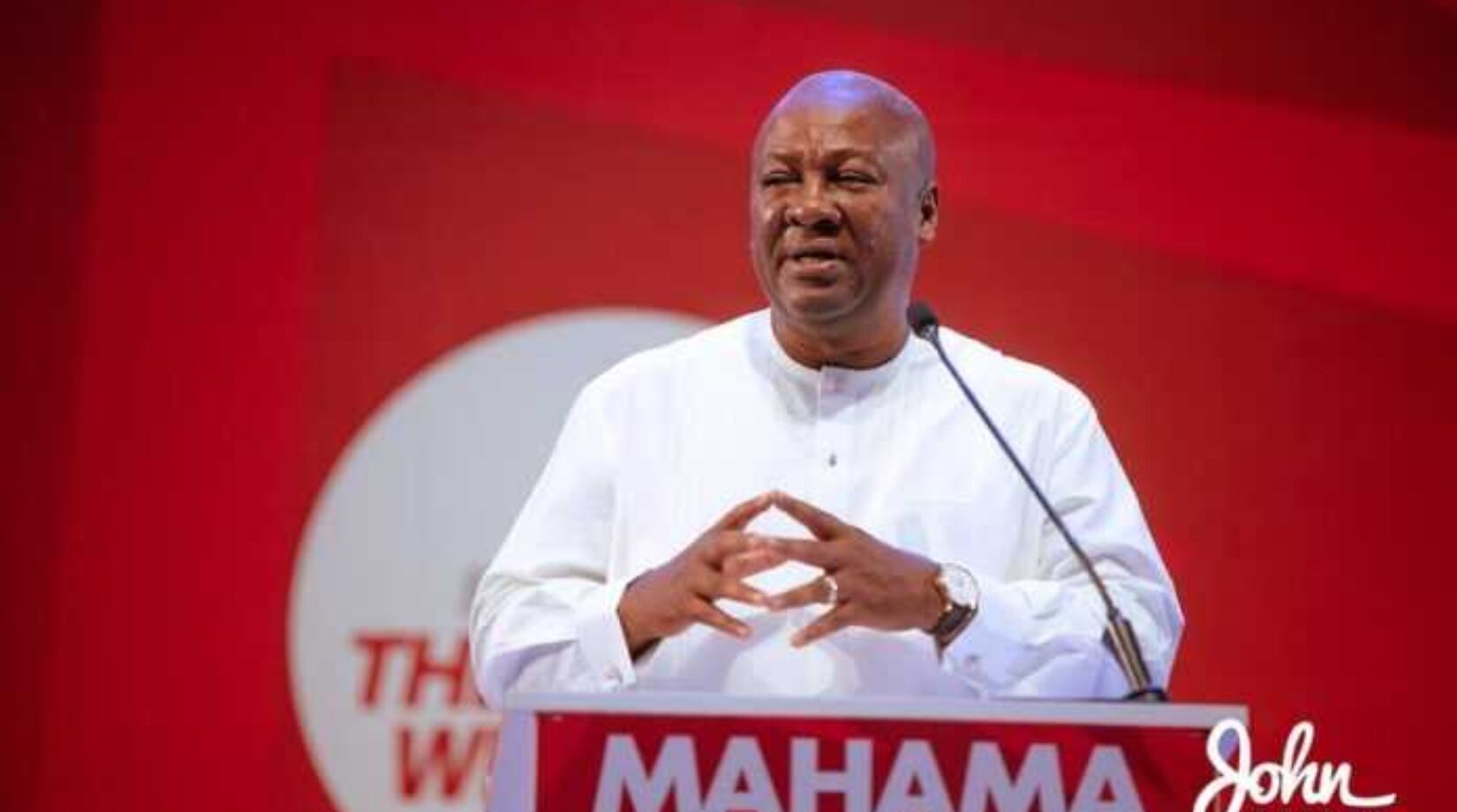 Don’t be complacent despite favorable Fitch and Global InfoAnalytics polls-John Mahama to NDC supporters