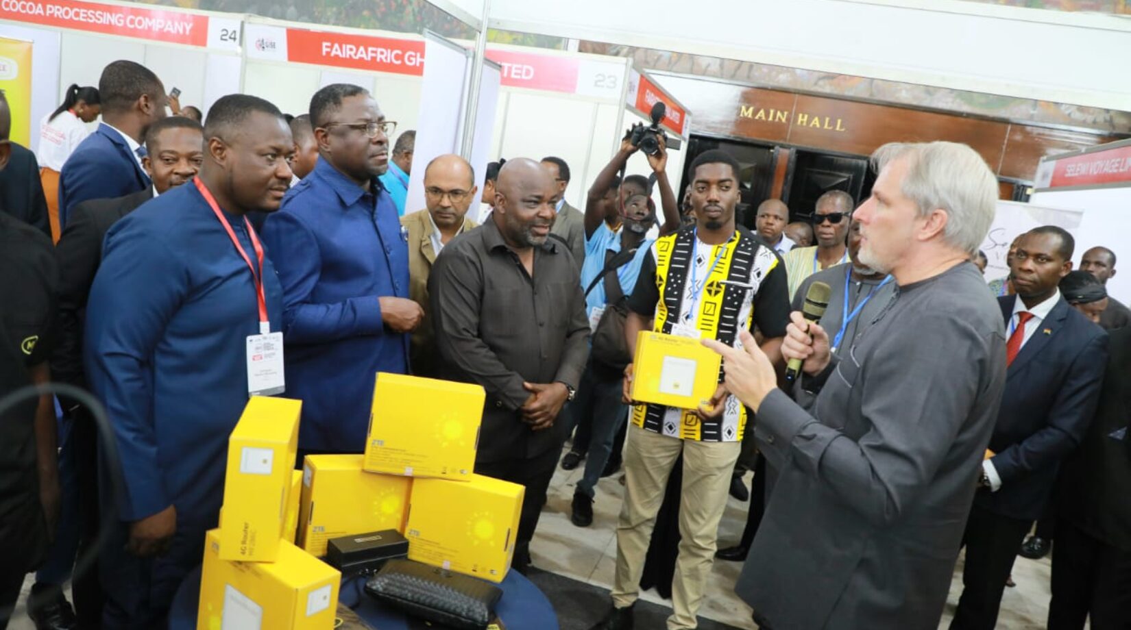 MTN LAUNCHES YELLO BIZ TO BOOST THE OPERATIONS OF SME AT GHANA INDUSTRIAL SUMMIT