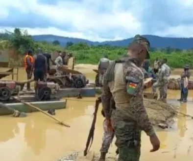 military-galamsey