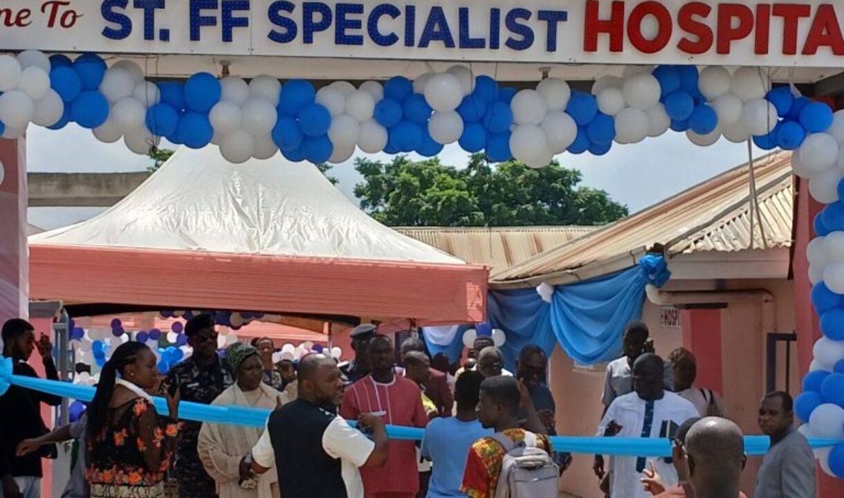 Private Health Facilities Chairman praises NHIA for timely payment of claims to its members…as he opens St. FF Specialist Hospital