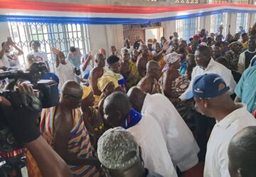 Bawumia receives warm reception at Atwima Mponua…as he starts 15-day campaign tour of Ashanti Region