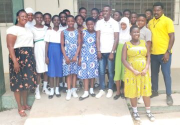 GEORGE AKOM SUPPORTS FEMALE PUPILS IN SEKYERE AFRAM PLAINS CONSTITUENCY TO UNDER GO ICT TRAINING