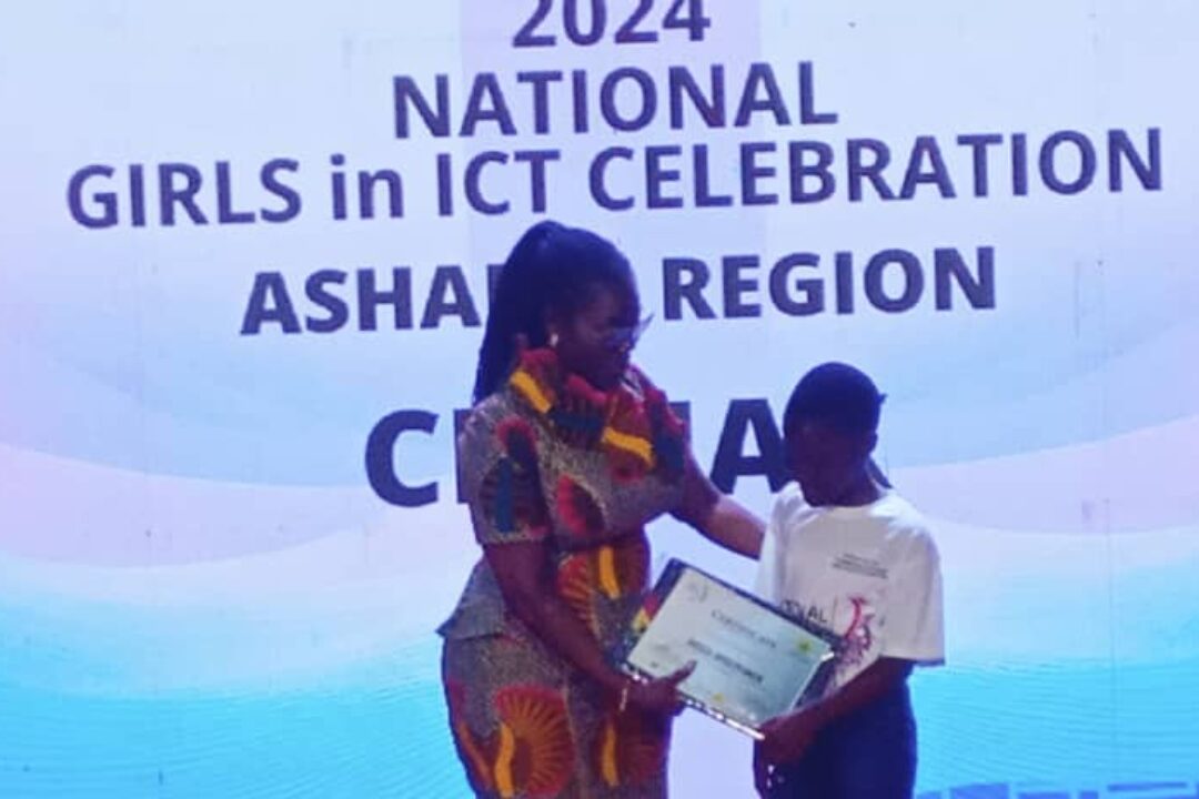 10-year-old Success Joycelyn Dadzie wins overall Girls in ICT award