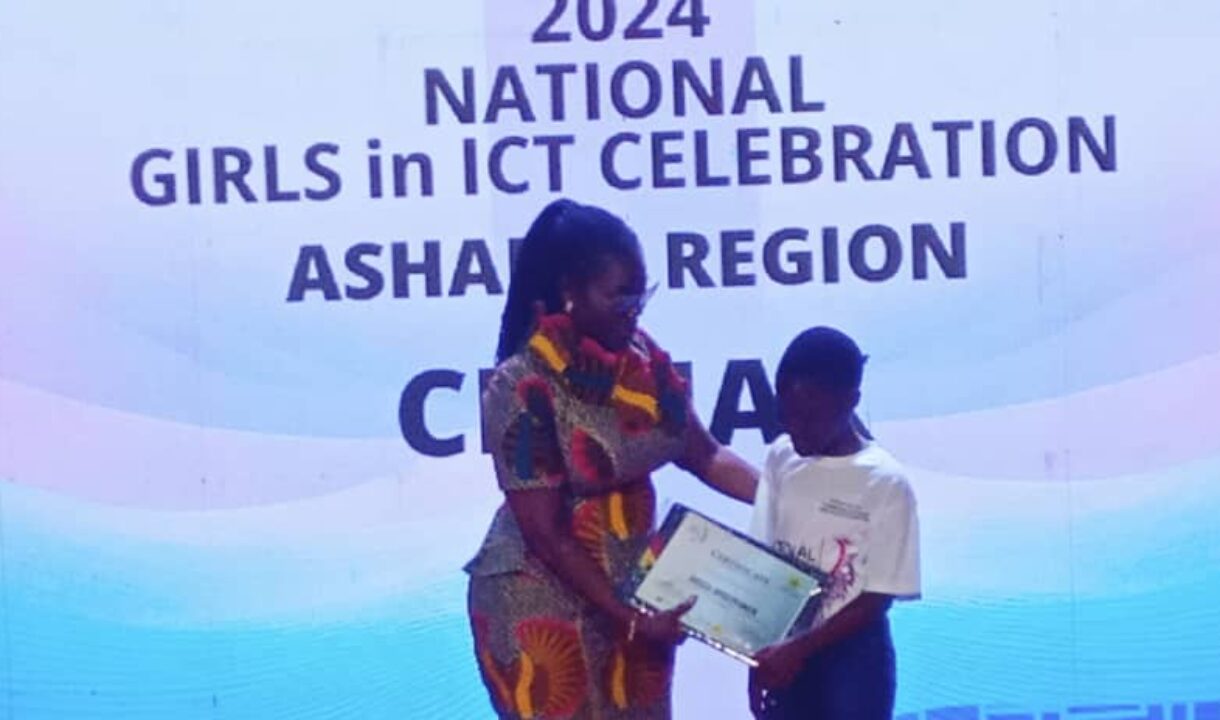 10-year-old Success Joycelyn Dadzie wins overall Girls in ICT award