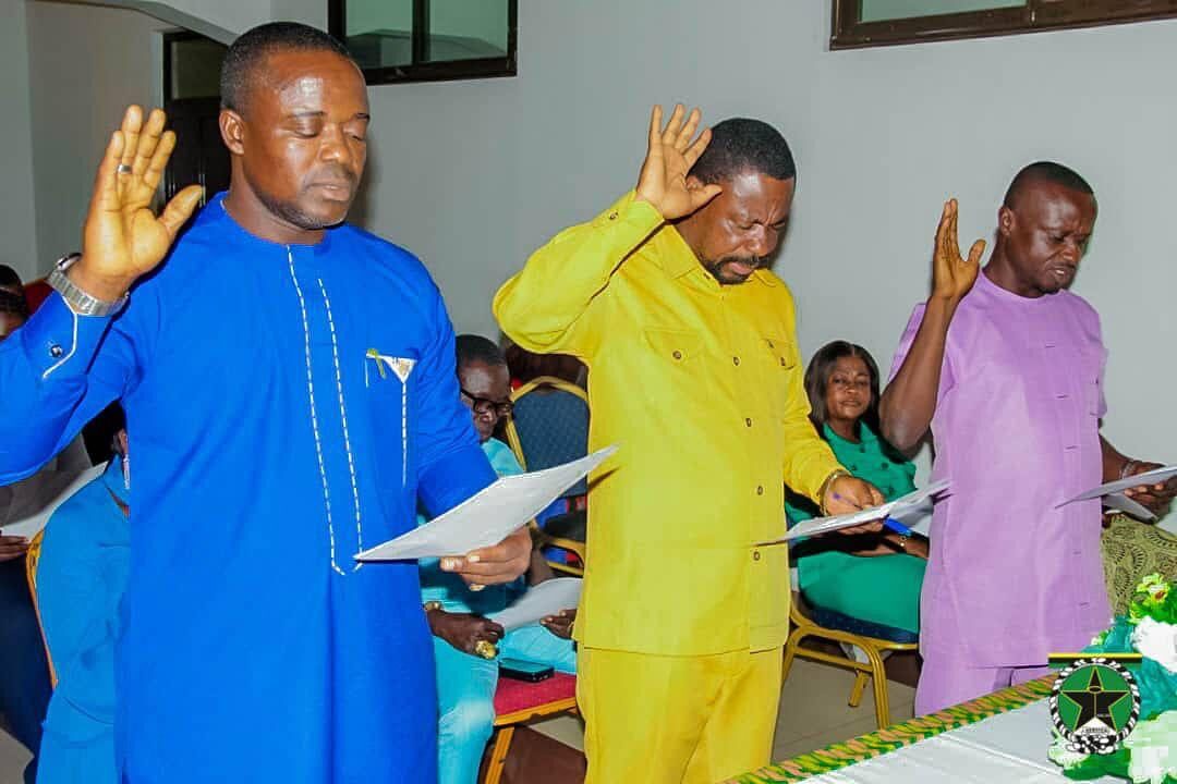 NALAG national and regional executives sworn into office