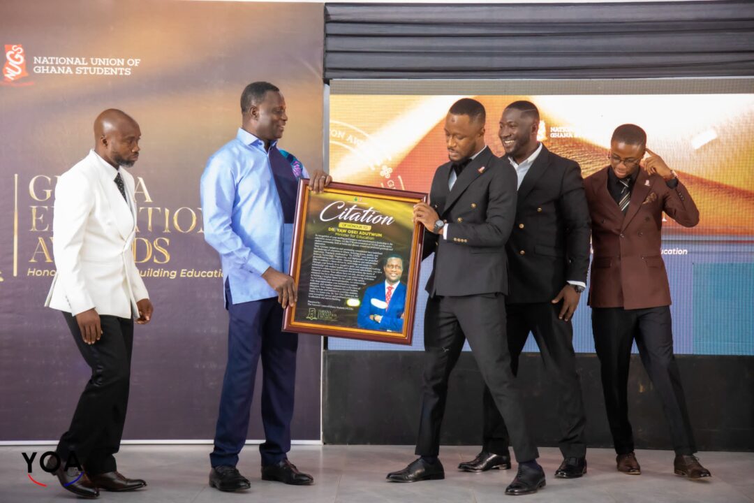 . Dr. Adutwum declared Minister of the Year 2024