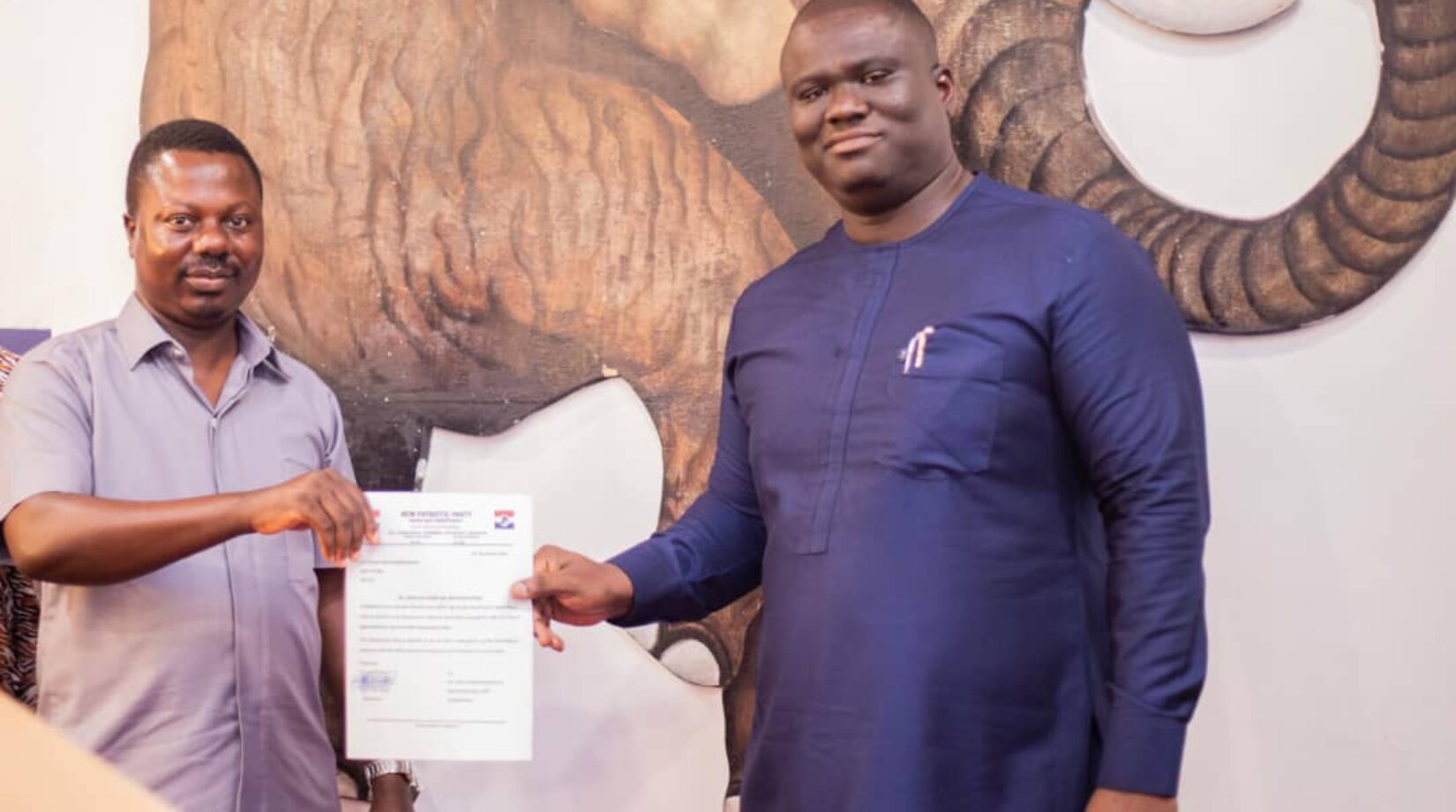 Charles Nana Kwabena Kesse Donates Office to Agona East NPP