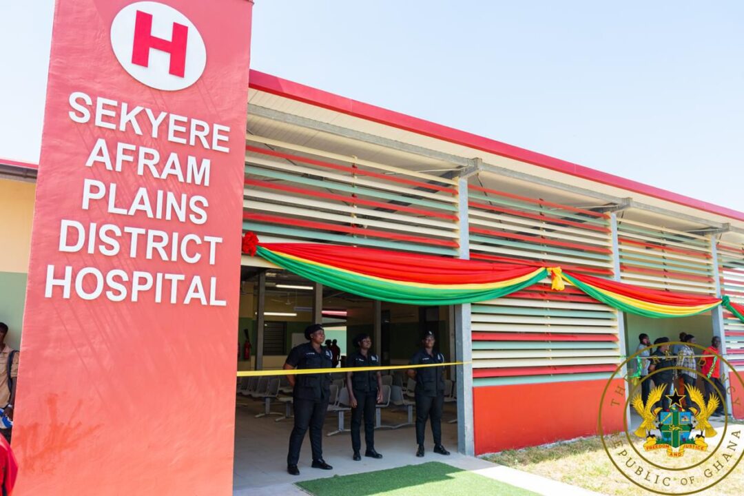 AKUFO-ADDO COMMISSIONS FOUR DISTRICT HOSPITALS IN ASHANTI REGION