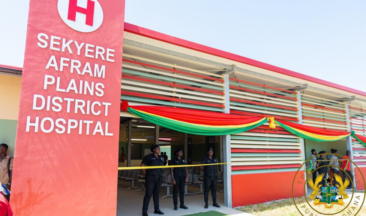 AKUFO-ADDO COMMISSIONS FOUR DISTRICT HOSPITALS IN ASHANTI REGION