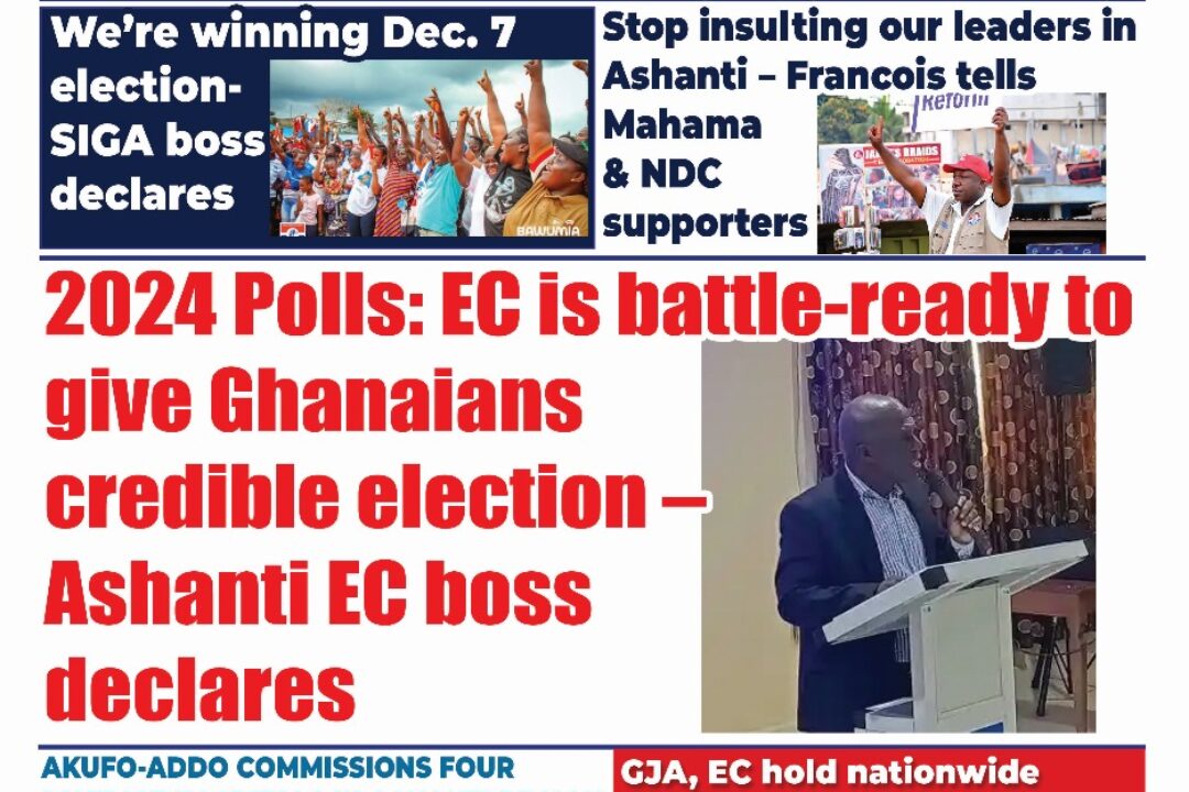 The New Trust Newspaper, Wednesday,27th November,2024 edition