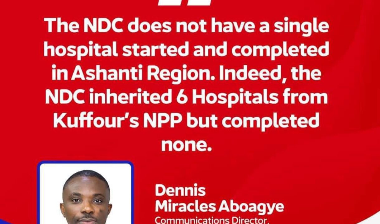 Miracles Aboagye publishes Hospitals started & completed by Akufo-Addo/Bawumia Government 