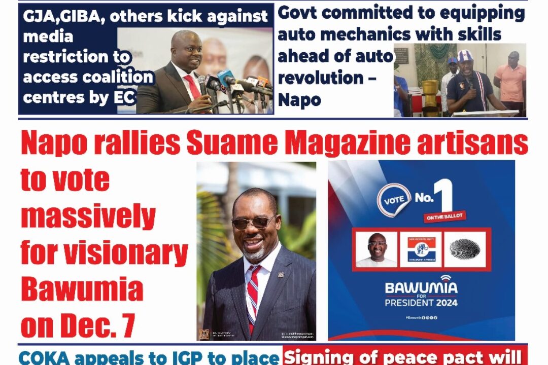 The New Trust Newspaper, Friday,29th November,2024 edition