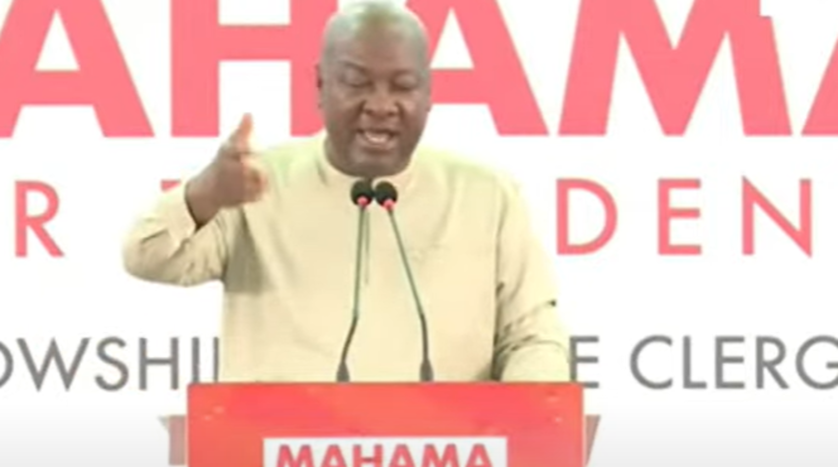 2024 Polls:Ghanaians calling for NDC due to economic hardship, disrespect for rule of law- Mahama claims