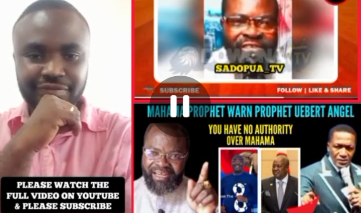 Video:”YOU HAVE NO AUTHORITY OVER MAHAMA” – Mahama’s Senior Prophet dares Prophet Angel