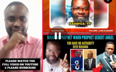 Video:”YOU HAVE NO AUTHORITY OVER MAHAMA” – Mahama’s Senior Prophet dares Prophet Angel