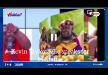 Video:MAHAMA’S “MEDIA COORDINATOR” KEVIN TALYOR DESCENDS HEAVILY ON ASANTEHENE