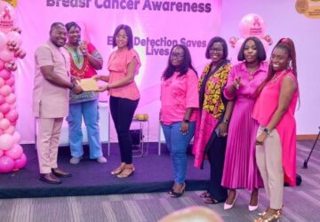 MTN employees support breast cancer patients